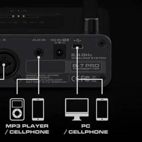Nux B-7 PRO Wirelss in-ear monitor systeem