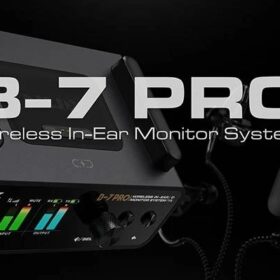 Nux B-7 PRO Wirelss in-ear monitor systeem