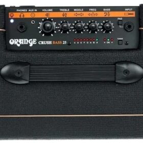 Orange Crush Bass 25 Combo, Black