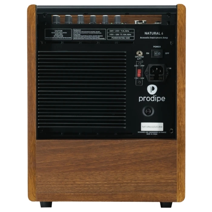 Prodipe Natural 6 V2 Walnut Wood