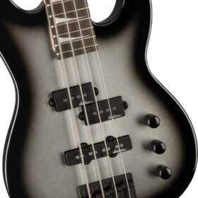 Jackson Limited Edition JS Series Concert™ Bass Minion JS1X, Amaranth Fingerboard, Silverburst