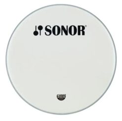 Sonor 20" Logo Bass Drum Head Coated White