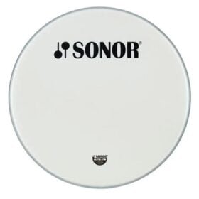 Sonor 22" Logo Bass Drum Head Coated White