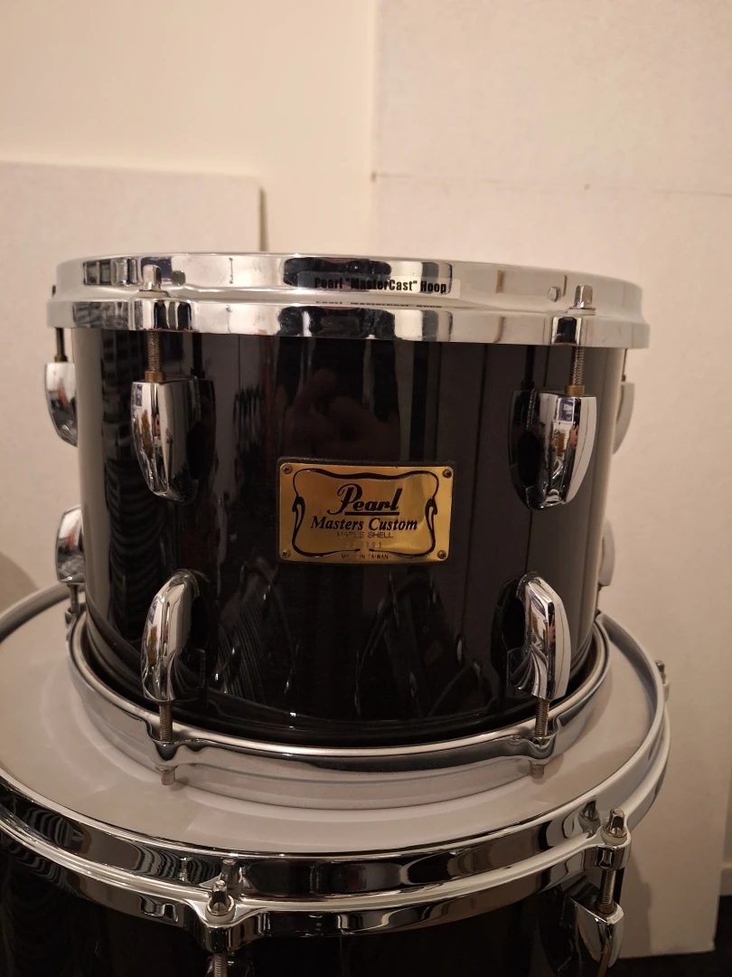 Pearl Masters Piano Black Rock Kit Gebruikt