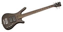 Warwick RockBass Corvette $$, 5-String - Nirvana Black Transparent Satin