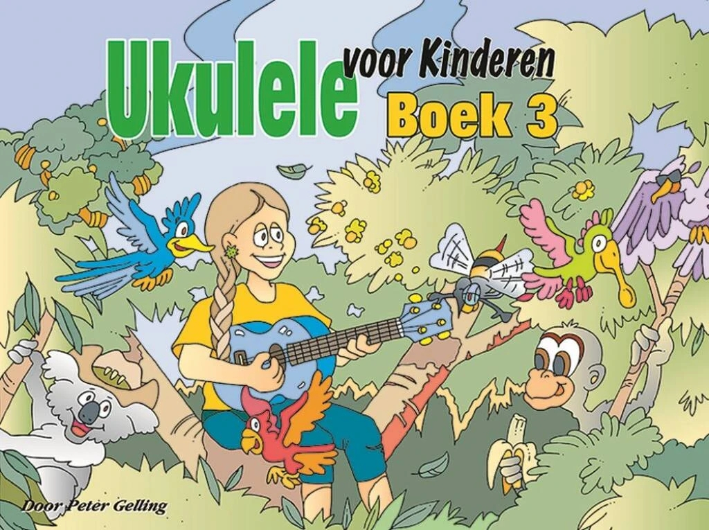 Ukulele voor Kinderen, Boek 3 (+Online Video en Audio)