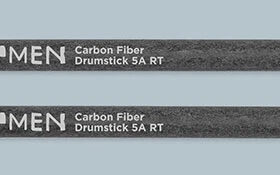 Kuppmen Music 5A Carbon Fiber Drum Stick Round Tip