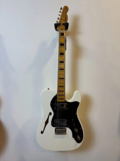 Squier Classic Vibe '70s Telecaster Thinline, Maple Fingerboard, Olympic white