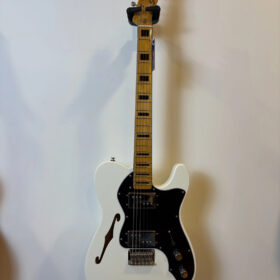 Squier Classic Vibe '70s Telecaster Thinline, Maple Fingerboard, Olympic white