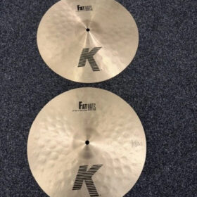 Zildjian K Fat Hats 15" hihats Gebruikt