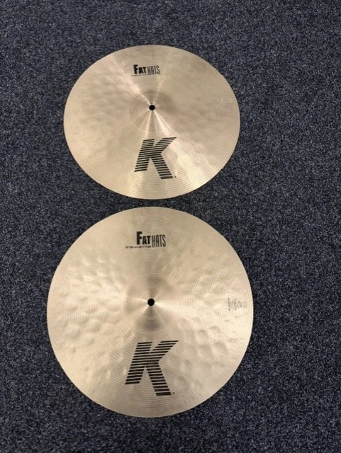 Zildjian K Fat Hats 15" hihats Gebruikt
