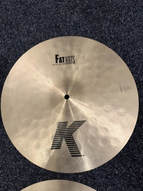 Zildjian K Fat Hats 15" hihats Gebruikt