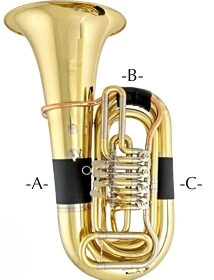 Arnolds&Sons Hand Guard F/Eb Tuba -A-