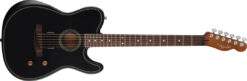Fender Acoustasonic Standard Telecaster, Rosewood Fingerboard, Black